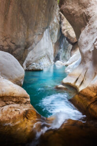Amazing view of Goynuk canyon, Antalia, Turkey. Landscape photography